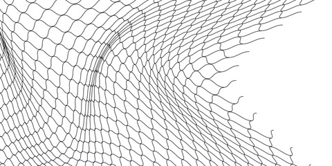 Mesh texture for fishing nets. Grunge pattern for sportswear or soccer goal, volleyball net, basketball hoop, hockey, eps10 © vitrotul