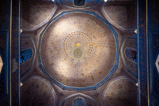 The Breathtaking Dome of Gur-e-Amir Mausoleum in Samarkand

The final resting place of Timur and his family, featuring striking jade sarcophagi and intricate Islamic carvings.