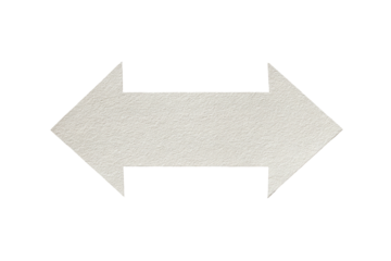 Symmetrical arrow pointing both directions, centered