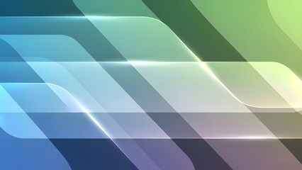 Obraz premium Multicolored abstract background with overlapping rounded rectangles