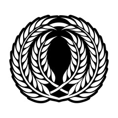  Glyph Style Wheat Logos 
