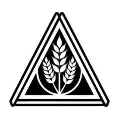 Glyph Style Wheat Symbols 
