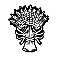 Glyph Style Wheat Symbols 
