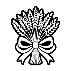 Glyph Style Wheat Symbols 
