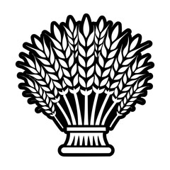 Glyph Style Wheat Symbols 
