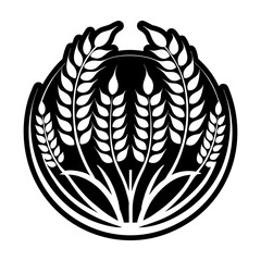 Glyph Style Wheat Symbols 
