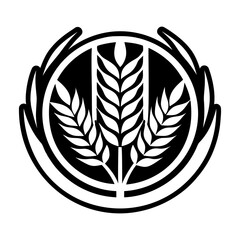 Glyph Style Wheat Symbols 
