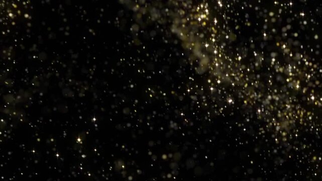 Futuristic Digital Particle Sparks Explosion Flow Glitter Magic Glow Title Or Logo Reveal Background Animation