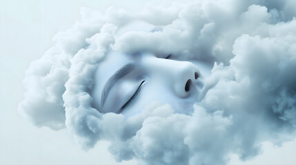 Cloud and Mist Inspired Beauty Mask