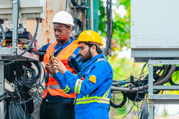 Telecom Network Maintenance Inspection