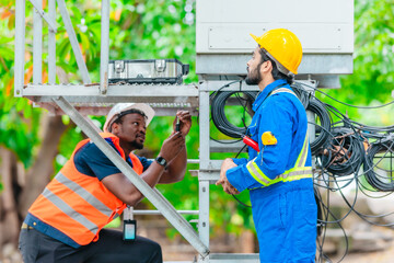 Telecom Network Maintenance Inspection