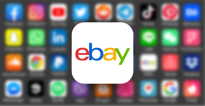 ebay logo. ebay background. ebay app	
