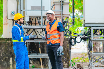 Telecom Network Maintenance Inspection