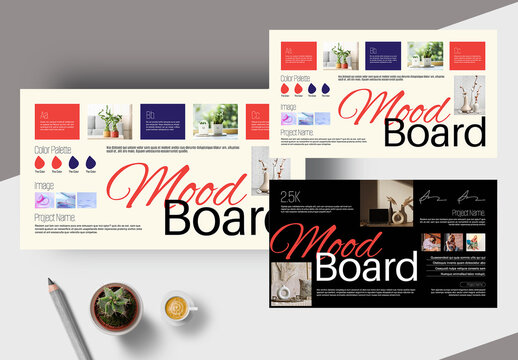Creative Mood Board Design Template