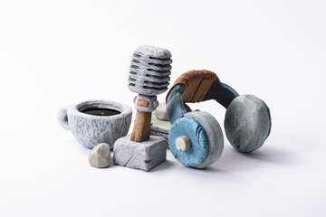 Stone Podcast Equipment Set