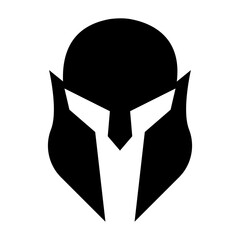 Helmet icon vector. Knight's helmet Illustration sign. Medieval helmet symbol. Armor logo.