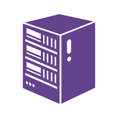 Server Icon Vector Illustration