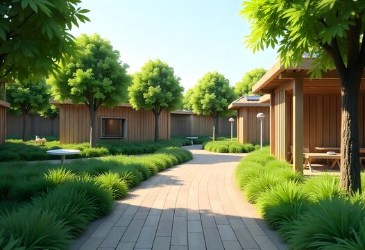 Eco-Friendly Wildlife Zoo Park Design