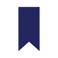 Blue Ribbon Icon Vector