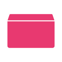 Pink Box Icon