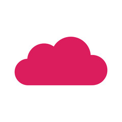 Pink Cloud Icon