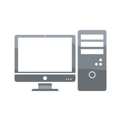 Computer Monitor and Tower Icon