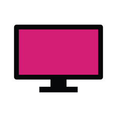 Desktop Monitor Illustration