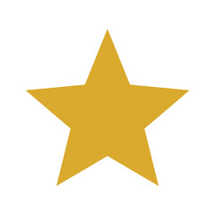 Fototapeta premium Golden Star Illustration