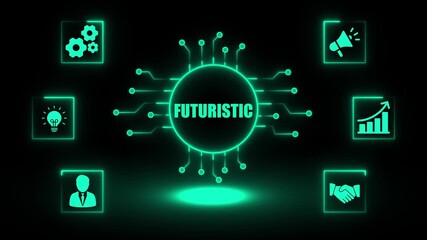 Futuristic technology network connections digital transformation business growth innovation success collaboration communication ideas gears - Powered by Adobe