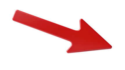 Red arrow pointing downward