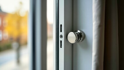 Light effect window art scene illustration