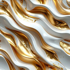 装飾,美しい,美術,テクスチャ,3D,背景,ダイナミック,マーブル,デザイン,メタル, お金, 大理石,メタリック,抽象的,金,白,