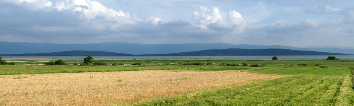 A view from Lake Manyas in Balikesir, Turkey.