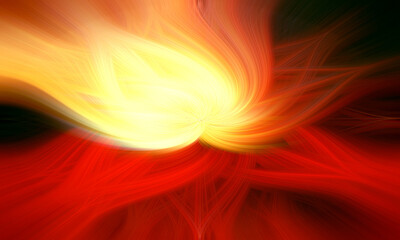 abstract background with fire