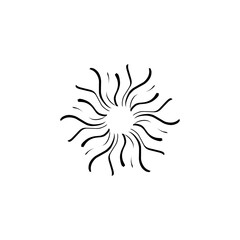 Obraz premium abstract flower vector illustration