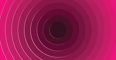 Concentric circles in a vibrant pink and magenta color gradient creating an abstract geometric pattern.