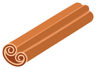 Delicious aromatic cinnamon stick essential spice for festive drinks and culinary creations