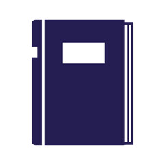 Flat Design Book Icon