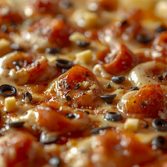 Pizza Texture Food Background