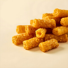 Crispy Fried Food Background