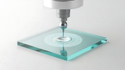 High tech lab with brain imaging and optical instruments.