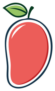 Red Mango Vector