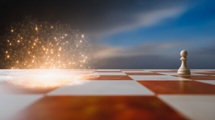 Pawn on a Chessboard Facing Digital Transformation and Strategic Innovation