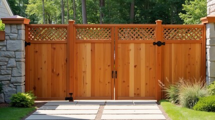 Budget friendly wooden fence and gate installation options 

