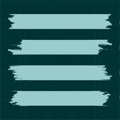 Set of torn paper pieces vector