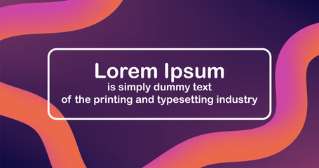 Colorful Abstract Background with Fluid Shapes Vibrant Gradient for Business Presentation, Brochure, Poster, Flyer Design