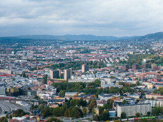 Fototapeta premium Norwegian city and capitol Oslo
