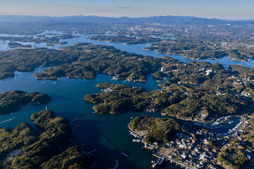 Tidal Channels Weaving Through the Islands of Ago Bay