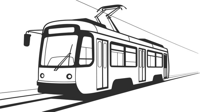 How To Draw A Tram