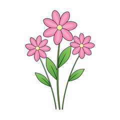 Obraz premium A delicate thank you card featuring soft pink flowers, graceful petals, and gentle hues, creating a warm, elegant design that expresses heartfelt gratitude and appreciation. 